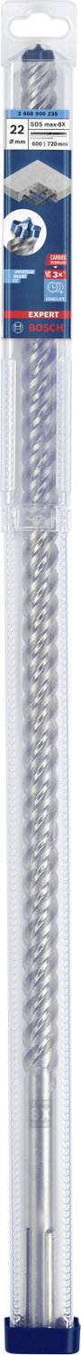 Bosch Accessories EXPERT SDS max-8X 2608900235 Kalapácsfúró 1 db 22.00 mm Teljes hossz 720 mm SDS-Ma 2. bélyegkép
