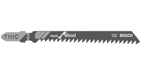 Bosch Accessories 2608630808 Szúrófűrészlap T 111 C - Basic for Wood 3 db