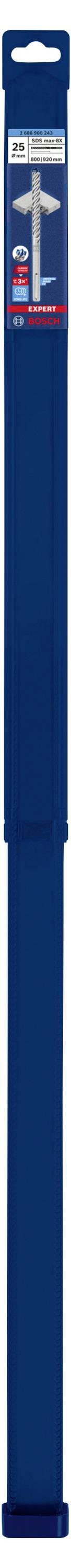Bosch Accessories EXPERT SDS max-8X 2608900243 Kalapácsfúró 1 db 25.00 mm Teljes hossz 920 mm SDS-Ma 3. kép