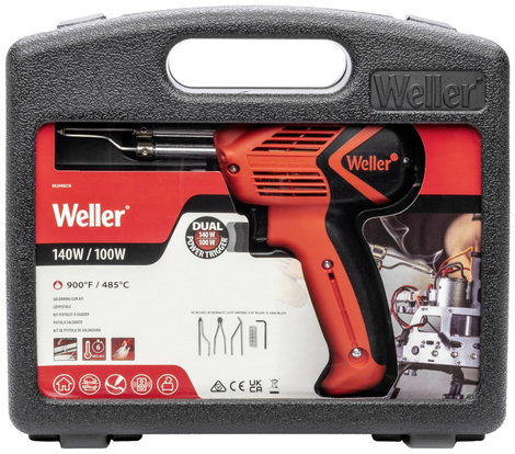 Forrasztópisztoly készlet 230 V 100/140 W max. 480 °C, Weller WLG9400K23C 5. kép