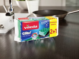 Edénytisztító Glitzi Pur Activ 2 + 1 ingyenes Vileda 442