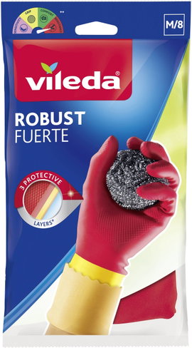 Vileda Gumikesztyű, Robust Fuerte, 682