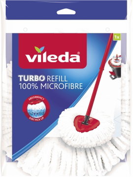 Csere mop, Vileda Easy Wring & Clean-hez és Vileda Turbo Easy Wring-hez, Vileda, 1 db