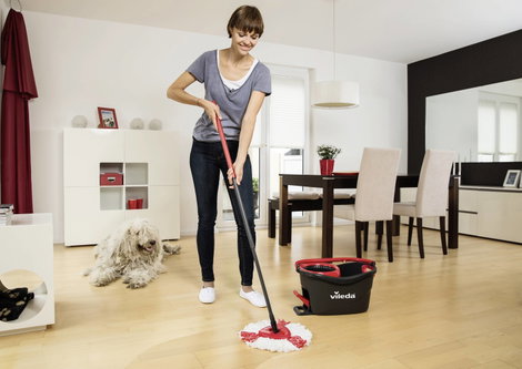 Felmosókészlet, Vileda Turbo Box, Turbo Refill Microfibre 2in1 cserefejjel, 158572 3. kép