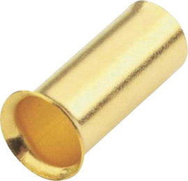 Aranyozott érvéghüvely 6 mm², 12 db, Sinus Live