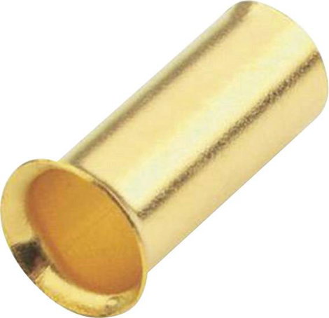 Aranyozott érvéghüvely 6 mm², 12 db, Sinus Live