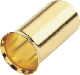 Aranyozott érvéghüvely 10 mm², 12 db, Sinus Live