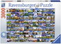 Ravensburger Puzzle - 99 gyönyörű hely Európában 17080 99 Beautiful Places in Europe 1 db bélyegkép