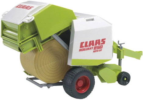 Szalmabálázó, CLAAS Rollant 250, Bruder 2121 3. kép