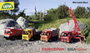 Lena GIGA TRUCKS tűzoltóság matricákkal 6. bélyegkép