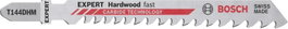 Bosch Accessories 2608900541 EXPERT Hardwood Fast T 144 DHM szúrófűrészlap, 3 db 3 db