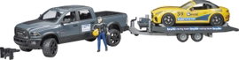 bruder Brother RAM 2500 Power Wagon és Roadster Bruder Racing Team