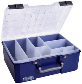 raaco CarryLite 150 5x10-8 Rendszerező hordtáska (H x Sz x Ma) 330 x 413 x 147 mm Tartalom, tartalmi