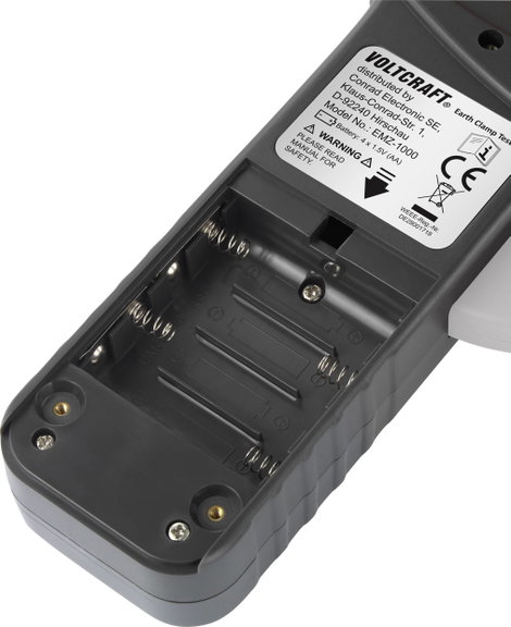 Földelésmérő 0.01 - 1200 Ω, Voltcraft EMZ-1000 5. kép