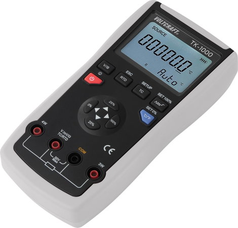 Hőmérséklet kalibrátor, Voltcraft TK-1000 3. kép