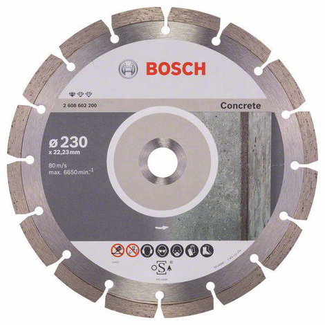 Bosch Accessories 2608602200 Standard for Concrete 230 x 22,23 Gyémánt bevonatú vágótárcsa Ø 230 mm