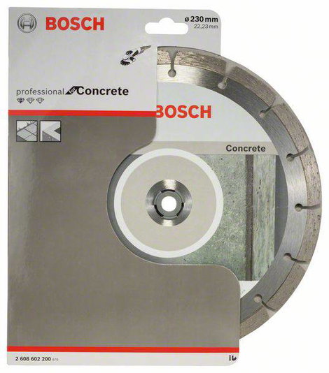 Bosch Accessories 2608602200 Standard for Concrete 230 x 22,23 Gyémánt bevonatú vágótárcsa Ø 230 mm 2. kép