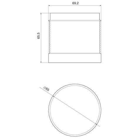Siemens Folyamatosan világító elem 8WD44205AB 8WD4420-5AB LED 1 db 3. kép