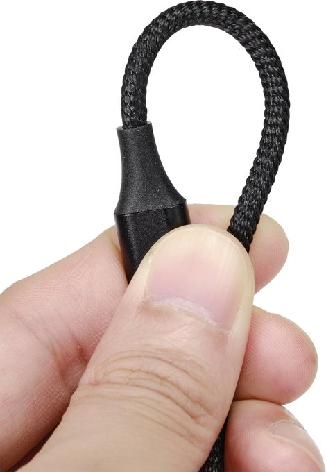 Renkforce USB kábel USB 2.0 USB-A dugó, USB mikro B dugó 1.00 m Fekete mágneses dugó RF-4746074 4. kép
