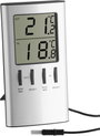 Digitális külső-/belső hőmérő, ezüst, TFA 30.1027 bélyegkép