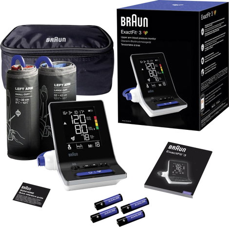 Braun ExactFit™ 3 BUA6150WE Vérnyomásmérő Felkar 5. kép