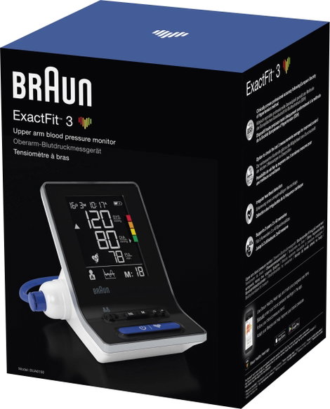 Braun ExactFit™ 3 BUA6150WE Vérnyomásmérő Felkar 6. kép