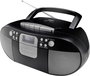 soundmaster SCD7800SW Kazettás rádió DAB+, URH AUX, CD, Kazetta, USB Ébresztő funkció Fekete bélyegkép