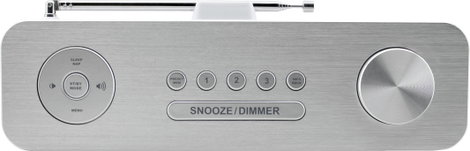 soundmaster DAB700WE Asztali rádió DAB+, URH AUX, Bluetooth®, SD, USB Kihangosító funkció, Mikrofonn 3. kép