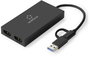 4K külső grafikuskártya, HDMI USB-C USB A 3.0, Renkforce RF-VDA-301 2. bélyegkép