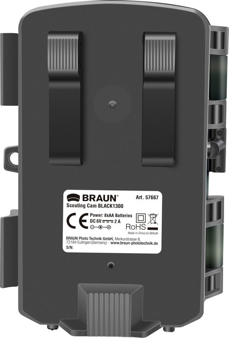 Braun Germany BRAUN Scouting Cam Black1300 Vadmegfigyelő kamera 13 Megapixel Felgyorsított felvétel 3. kép