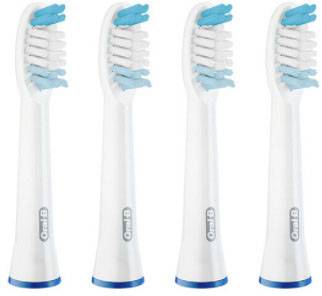 Oral-B Pulsonic Clean Feltűzhető fogkefe elektromos fogkeféhez 4 db Fehér 3. kép