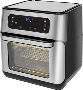 Profi Cook PC-FR 1200 H Forrólevegős fritőz 1500 W Fekete/nemesacél