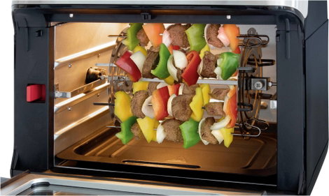 Profi Cook PC-FR 1200 H Forrólevegős fritőz 1500 W Fekete/nemesacél 3. kép