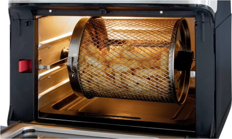Profi Cook PC-FR 1200 H Forrólevegős fritőz 1500 W Fekete/nemesacél 4. kép