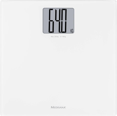 Medisana PS 470 Digitális személymérleg Mérési tartomány (max.)=250 kg Fehér 3. kép