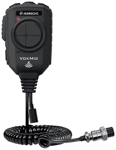 VOX mikrofon Albrecht Albrecht VOX Mikrofon 4-polig Version 1 mit ANC, z.B. für Stabo CB-Funkgeräte