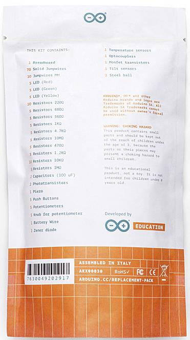 Arduino AKX00030 Tartozék Replacements Pack Education 3. kép