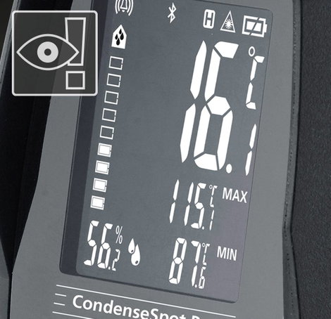Laserliner CondenseSpot Pro Légnedvesség mérő 3. kép