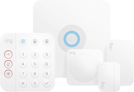 ring Alarm 5 Piece Kit (2nd Gen) - HB 4K11SZ-0EU0 Rádiójel vezérlésű riasztóberendezés készlet Vezet
