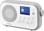 Sangean DPR-42BT White-Grey Koffer rádió DAB+, URH Bluetooth® Fehér, Szürke 3. bélyegkép