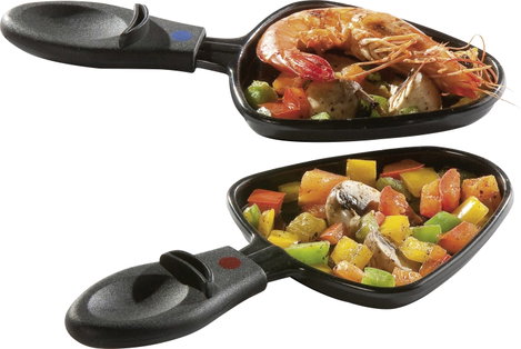 DOMO DO9038G Raklett Grillező funkció, Tapadásmentes bevonat, Visszajelző lámpa, 8 edény Fekete 8. kép