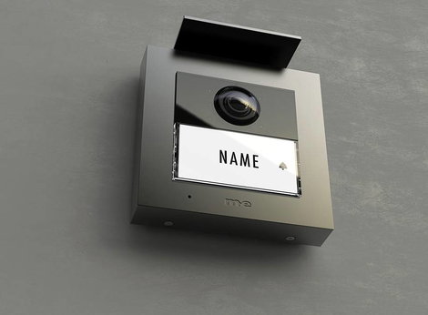 m-e modern-electronics VDV-2010 A Videó kaputelefon Vezetékes, RFID Külső egység Antracit