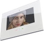 m-e modern-electronics VDV-907 W Videó kaputelefon WLAN, Rádiójel vezérlésű Beltéri egység Fehér 4. bélyegkép