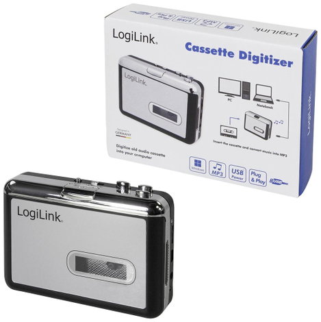 Magnókazetta digitalizáló, LogiLink UA0156 5. kép
