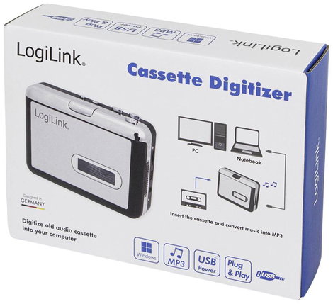 Magnókazetta digitalizáló, LogiLink UA0156 6. kép