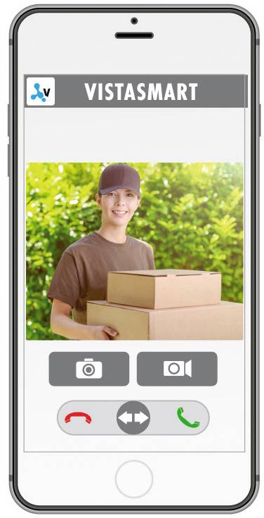 m-e modern-electronics VS-M1 Videó kaputelefon LAN, WLAN IP modul doboz 2. kép