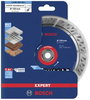 Bosch Accessories 2608900661 EXPERT MultiMaterial Gyémánt bevonatú vágótárcsa Ø 150 mm Furat átmérő 2. bélyegkép