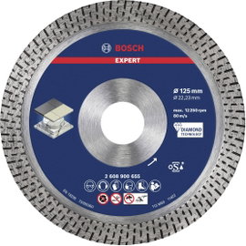Bosch Accessories 2608900655 EXPERT HardCeramic Gyémánt bevonatú vágótárcsa Ø 125 mm Furat átmérő 22