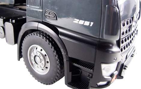 Amewi 22504 Mercedes Benz Arocs 6x4 1:18 Elektro RC modell teherautó RtR Akkuval és töltőkészülékkel 7. kép
