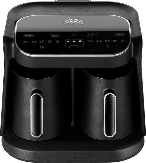 arzum Okka Grandio Duo Mokka kávéfőző Fekete-króm Kapacitás, csésze=10 Kijelző